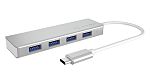 Rozbočovač USB IB-HUB1425-C3, standard: USB 3.0 USB, počet portů USB: 4 Sběrnice USB, typ USB: USB C ICY BOX