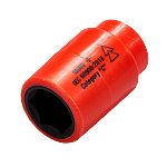 ITL Insulated Tools Ltd 1/2 in Drive 13mm Insulated Standard Socket, 6 point, VDE/1000V, 51 mm Overall Length