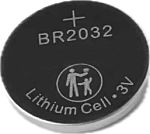 RS PRO BR2032 Button Battery, 3V, 20mm Diameter