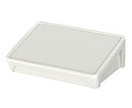 Bopla BoPad Series White ABS Desktop Enclosure, Sloped Front, 285 x 198 x 92.9mm