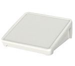 Bopla BoPad Series White ABS Desktop Enclosure, Sloped Front, 226 x 220 x 83.70mm