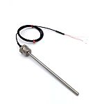 RS PRO PT100 RTD Sensor, 6mm Dia, 150mm Long, 4 Wire, 1/4 BSPP, +250°C Max