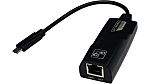 Exsys Port USB Network Adapter USB 3.2 USB 3.2 Type-C to RJ45 10/100/1000Mbit/s Network Speed