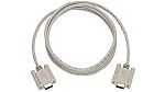 GW Instek Female 9 Pin D-sub to Female 9 Pin D-sub Cable, 2m