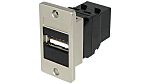 TUK Limited Straight, Snap-In, Socket Type USB Type A 2.0 Coupler