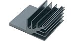 Austerlitz Electronic Heatsink, 4K/W, 100 x 57 x 25mm