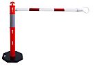 RS PRO Red/White Polypropylene Safety Barrier