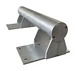 RS PRO Galvanised Steel Speed Bump, 800 mm x 330mm x 230 mm