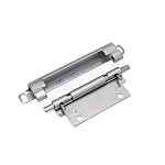 RS PRO Stainless Steel Concealed Hinge with a Removable Pin, 126mm x 23.2mm