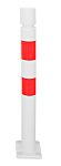 RS PRO Red & White Polyurethane Post