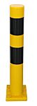 RS PRO Black & Yellow Polyurethane Post