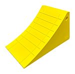 RS PRO High Visibility TPU Wheel Chock, 470 mm x 200mm x 235 mm