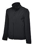 RS PRO Black, Waterproof, Windproof Softshell Jacket, 6XL