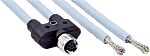 SICK Connector, M12 Connector, Plug, Female, IP65, IP67, YF2A28 Series