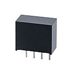 RS PRO Isolated DC-DC Converter, 5V dc/ 200mA Output, 5V dc Input, 1W, PCB Mount, +95°C Max Temp -40°C Min Temp