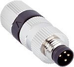 SICK Connector, M8 Connector, Plug, Male, IP68, STE Series