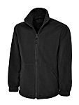 RS PRO Black 100% Polyester Fleece Jacket 3XL