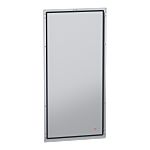 Schneider Electric PanelSeT SFN Kit Series RAL 7035 Grey Steel Rear Panel, 1200mm H, 600mm W, for Use with PanelSeT SFN