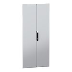 Schneider Electric PanelSeT Series Lockable Sheet Steel RAL 7035 Double Door, 1766mm H, 769mm W for Use with PanelSeT