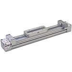 SMC Double Acting Rodless Pneumatic Cylinder 600mm Stroke, 16mm Bore