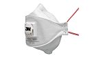 3M Aura 9300 + Series Disposable Respirator for General Purpose Protection, FFP3, Valved, Fold Flat