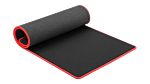 Roline Black/Red Desk Mat, Contoured, 300mm x 780mm