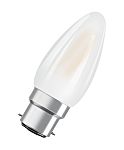 LEDVANCE 40580 B22d LED Bulbs 2.5 W(25W), 2700K, Warm White, Mini Candle shape