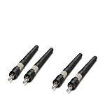 Phoenix Contact, PSM-SET-B-FOC/4-HCS, Crimp Contacts Single Mode Duplex Fibre Optic Connector, PCF 200/230μm Fibre