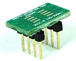 CHIPQUIK Through Hole Mount 2.9mm Pitch IC Socket Adapter, 8 Pin SOIC to 8 Pin Male DIP