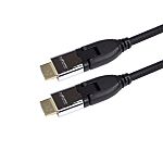 RS PRO HDMI 2.0, 3m Male HDMI to Male HDMI 4Kpixels