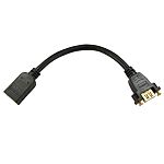 0.2m High Speed with Ethernet HDMI Stub