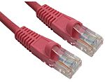 RS PRO, 3m Cat5e, Red RJ45 to Male RJ45 Male, UTP Unshielded, Terminated LSZH Sheath