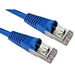Cable Ethernet Cat5e FTP RS PRO de color Azul, long. 10m, funda de PVC