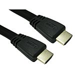 RS PRO 4Kpixels HDMI 1.4 → 2.0 Male HDMI to Male HDMI Cable, 1m