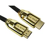 1MTR 4K HDMI BRAIDED W/SHIELDED HOOD