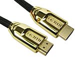 RS PRO HDMI 2.0, 3m Male HDMI to Male HDMI High Speed 4Kpixels