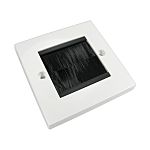 RS PRO 1 Way Brush Network Faceplates