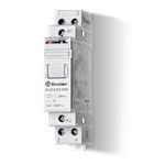 Finder DIN Rail Modular Step Relay, 230V ac Coil, 16A Switching Current, 1NO/1NC