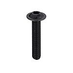 RS PRO Plain Steel Hex Socket Button Screw, ISO 7380, M5mm x 12mm