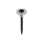 RS PRO Black Bugle Head Self Tapping Screw