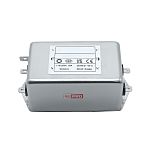 RS PRO 16A 115/250 V ac 50 → 60Hz, Chassis Mount Power Line Filter, Fast-On, Single Phase