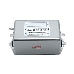 Silnoproudý filtr, 0.47μF, 115/250 V AC, 50 → 60Hz, Montáž na rám 2 x 50uH, Rychlé nasazení, 10A, 2.3/4.6mA, RS