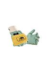SIP Protection Head-to-toe Green Synthetic Leather Anti-Vibration Work Gloves, Size 11