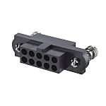 HARWIN, M80 Female Crimp Connector Housing, 2mm Pitch, 10 Way, 2 Row