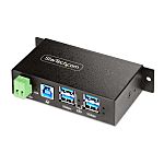 StarTech.com 4 Port USB 3.2 USB A Hub, 5.9 x 8.4 x 2in