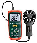 Extech AN100 Anemometer, 0.40 → 30.00m/s Max, Measures Air Flow, Air Velocity, Temperature