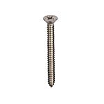 RS PRO A2/304 Stainless Steel Countersunk Head Self Tapping Screw, N°4 x 1/4in Long 6.5mm Long