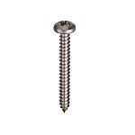 RS PRO A2/304 Stainless Steel Pan Head Self Tapping Screw, N°12 x 1/2in Long 13mm Long