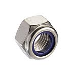 RS PRO A2/304 Stainless Steel Hex Nut, DIN 982, M5