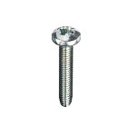 RS PRO Bright Zinc Plated Steel Self Drilling Screw M3 x 0.236in Long x 6mm Long